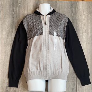 Sean John Zip Up Shall collar